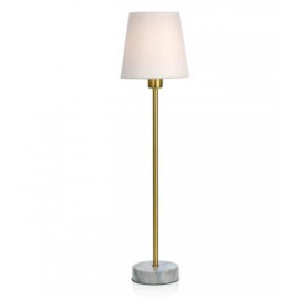 Lampa stołowa 1xe14(max40w)marmur złoty/biały Paleys 106166 Markslojd