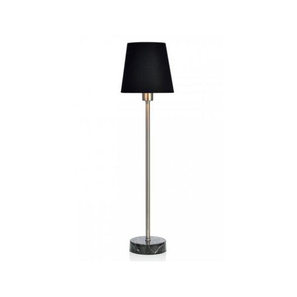 Lampa stołowa 1xe14(max40w)marmur stal/czarny Paleys 106165 Markslojd