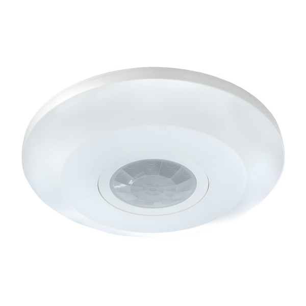 Czujnik ruchu 360st. - 2000W, IP20 , zasięg 6m, biały - SES05WH-A Bemko