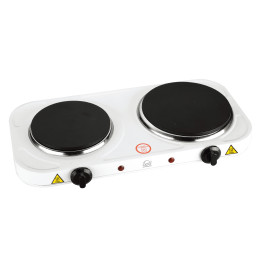 opti kuchenka 2 płyty PK-2246 Biała 1000/1500W  [458953]