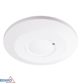 Czujnik RUCHU MIKROFALOWY płaski 800W 360° IP20 SES60WH-A