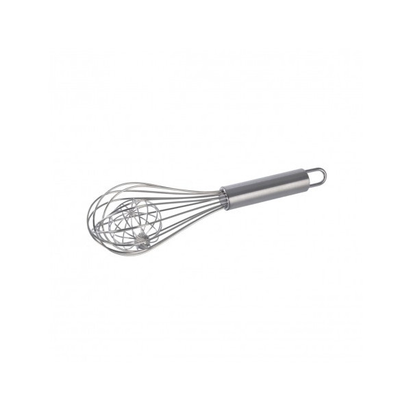Trzepaczka ubijak z kulką turbo 28cm /7cm, inox - 141039 Orion
