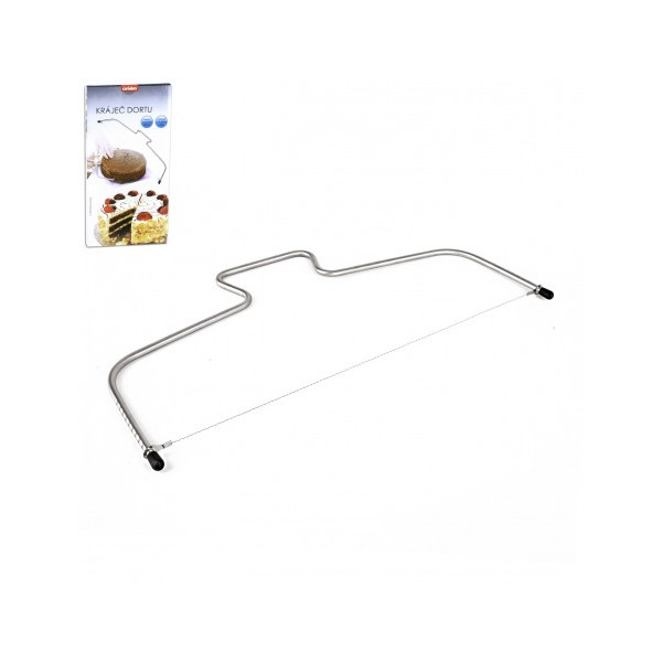 Nóż strunowy do ciasta, biszkoptu stalowy 33cm - 130450 Orion