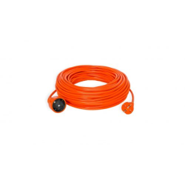 Przedłużacz kosiarkowy 25m - 1x2P 2x1mm2, pomarańczowy W-99035