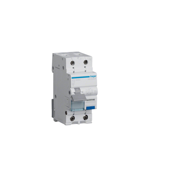ADC966D RCBO Wyłącznik różnicowoprądowy z członem nadprądowym 1P+N 6kA C 16A/30mA Typ AC
