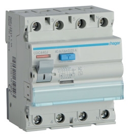 CDC440J RCCB Wyłącznik różnicowoprądowy 4P 40A/30mA Typ AC