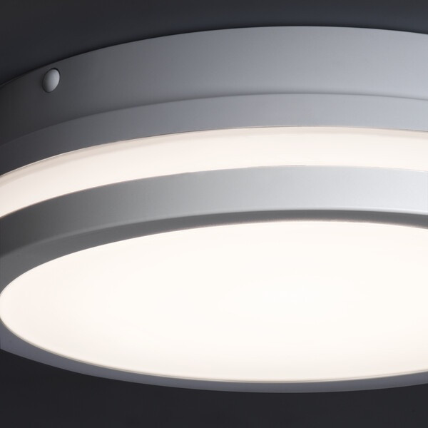 Plafon LED CCT-O-SEW z czujnikiem BIAŁY 24-30W, 3230/3530/3460lm, 3000/3500/4000K, IP65 BENO 38785
