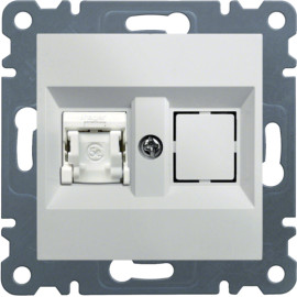 WL2110 lumina 2 Gniazdo komputerowe pojedyncze RJ45 kat.5e UTP, biały