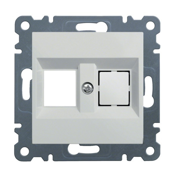WL2320 lumina 2 Płytka podwójna Keystone Jack, biały