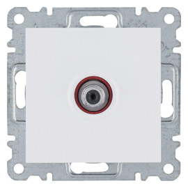 WL3230 lumina 2 Gniazdo pojedyncze SAT dla instalacji indywidualnych, biały