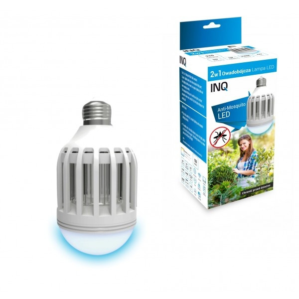 LA48NW - LED E27 - 10W 920lm 3500K - LAMPA OWADOBÓJCZA i ŻARÓWKA LED 2w1 (+)
