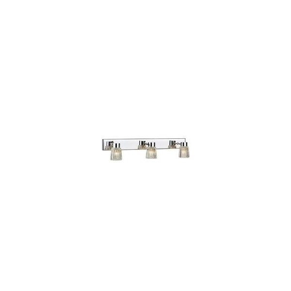 Kinkiet 3 płomienny 3xg9(max3x18w)chrom/przeźr.SLIM 106364 Markslojd