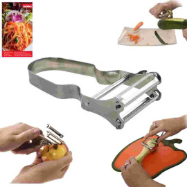 Orion obierak warzyw 2w1 , inox , 5x12cm 140755  [207118]
