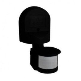 Czujnik ruchu 180st - 1200W, zasięg 12m, czarny - SES10BL Ledsystems