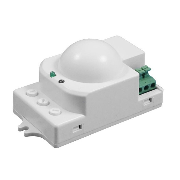 Czujnik ruchu 360st. mikrofalowy - max 1200W, IP20, zasięg do 16m, biały - SES71WH Ledsystems