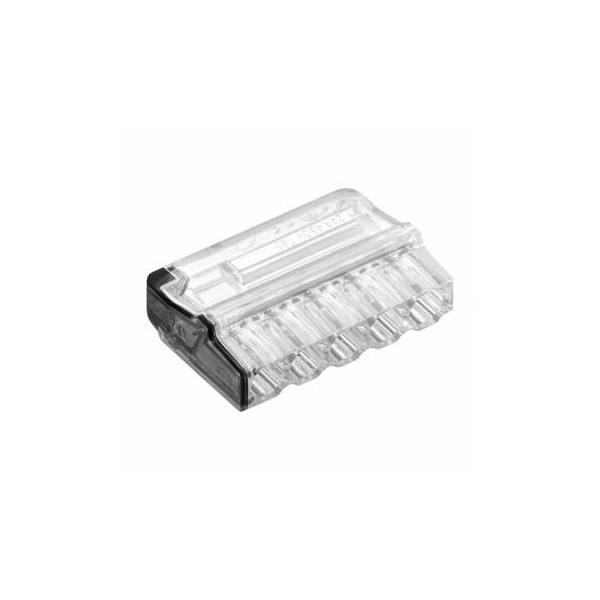 Złączka samozaciskowa bezgwintowa, mini 2,5mm2, 5 styków - PC2255-CL Simet