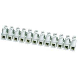 Listwa zaciskowa gwintowa termoplastyczna, 4,0mm2, 12 torów - LTA12-4.0b Simet