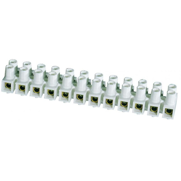 Listwa zaciskowa gwintowa termoplastyczna, 4,0mm2, 12 torów - LTA12-4.0b Simet