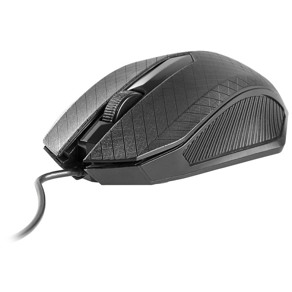 TRACER Mysz CLICK - USB optyczna przewodowa  ( 1000DPI, przewód 2m)
