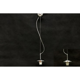 ZAWIESIE PROSTE METALOWE ZWH 08  DO KLOSZY LILY 01 CHROM