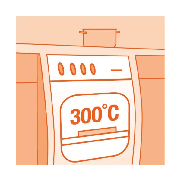 Żarówka do piekarnika - 300 st.C 15W 230V E14 - OVEN Osram
