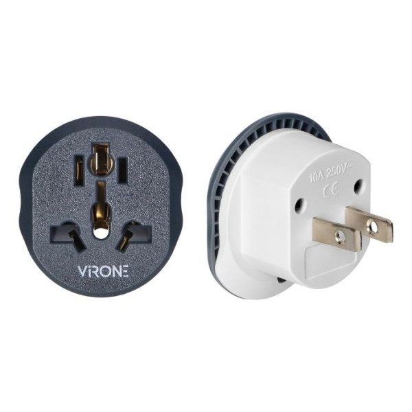 Adapter podróżny do gniazdek (do stosowania w USA) - TA-8