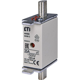 Wkładka topikowa NH - zwłoczna / KOMBI NH000 gG 35A/500V, 4181209