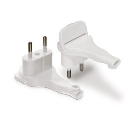 Wtyczka kątowa rozbieralna płaska, 2p 6A, 250V - WT-11P Plastrol