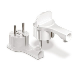 Wtyczka kątowa rozbieralna płaska, 2p+Z, 16A, 250V - WT-16UP Plastrol