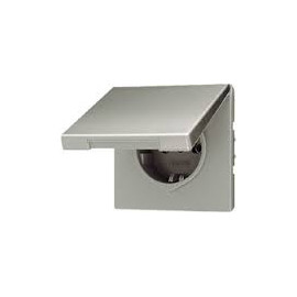 Gniazdo SCHUKO ES2520KL ochrona przed dziećmi stal
