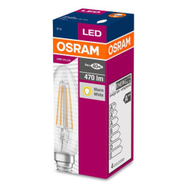 Żarówka LED E14 4W (zamiennik 40W) 470lm 2700K - LED VALUE CLB40 4W E14 Osram