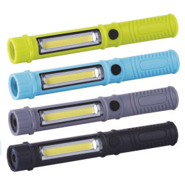 Latarka DŁUGOPISOWA LED COB + 1xLED 230lm (3xAAA) - P3897 Emos