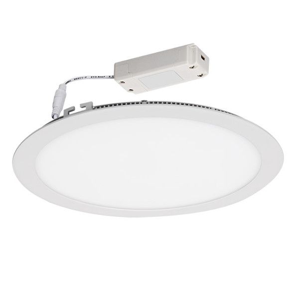 ROUNDA V2LED24W-NW-W 4000K 1680lm BIAŁA DOWNLIGHT + ZASILACZ 28936