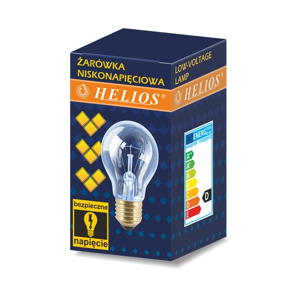Żarówka niskonapięciowa 24V E27 100W - Helios WST-2662