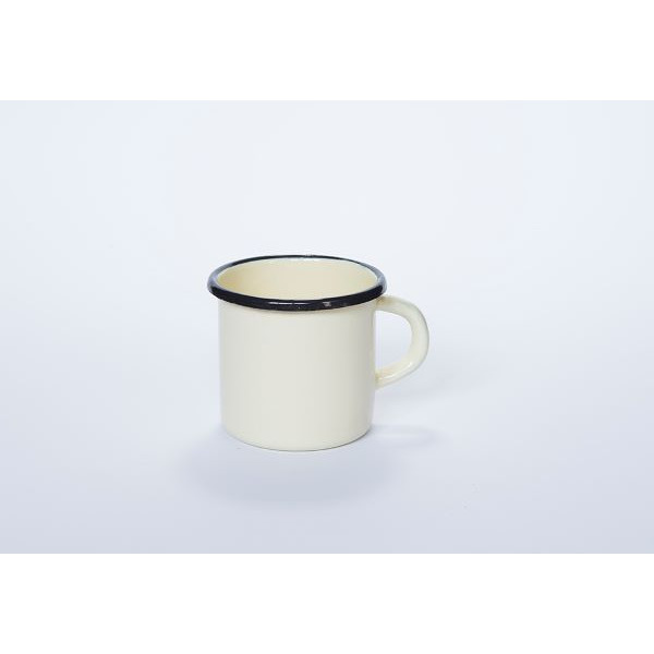 elopol kubek emal kremowy gładki 12cm , 1,20L ,  1 12/30  [812126]