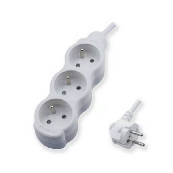 Przedłużacz 3 gniazda z uziemieniem, 3m - B00-NP3GU3M Ecoline