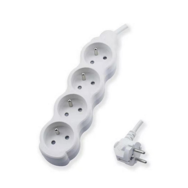 Przedłużacz 4 gniazda z uziemieniem, 3m - B00-NP4GU3M Ecoline