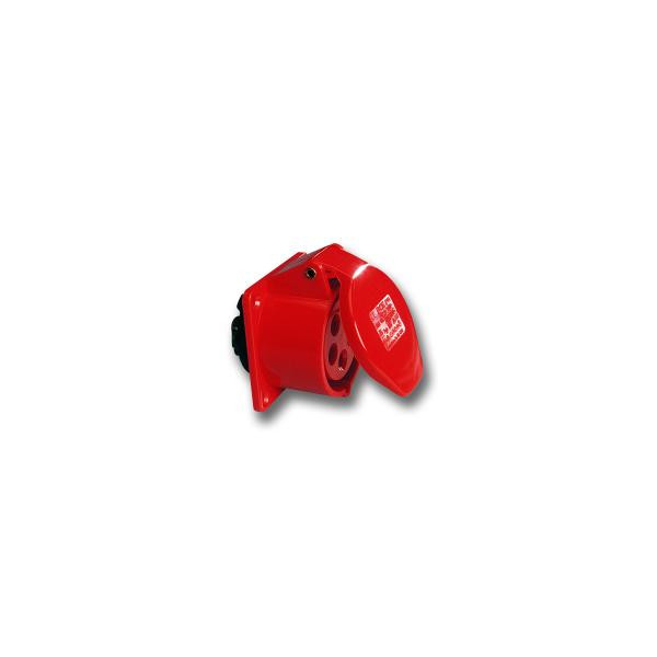 PCE 325-6f7 GNIAZDO TABL  PROSTE 32A 5P 75x75 400V IP44 TWIST
