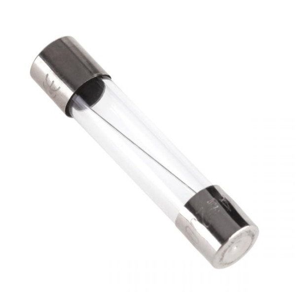 BEZPIECZNIK RURKOWY SZKLANY 20mm 1A (opak.100 szt.) 0110 
