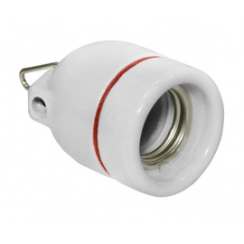 OPRAWKA E27 CERAMICZNA "H"  CLH158 z zawieszką
