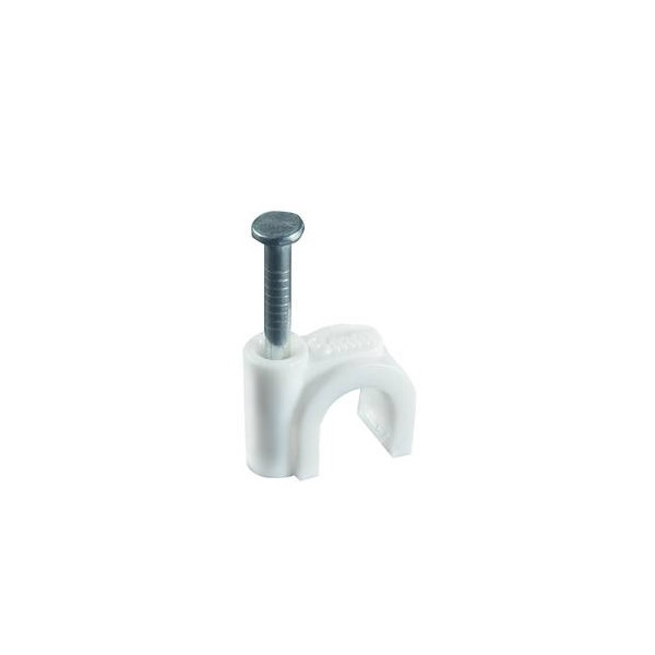 FlopO3 - uchwyt kablowy dla przewodów okrągłych, dla kabla 3.5 mm2 (opak. 100 szt.)