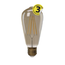 Żarówka LED E27 VINTAGE 4W (odpowiednik 34W) 380lm - ST64 230V 2200K (ciepło-biała) - Z74302 Emos