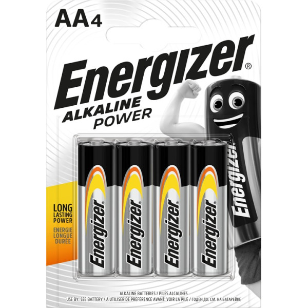 Bateria AA (LR6) alkaliczna 1,5V - ALKALINE POWER E91 Energizer (cena za blist.4 szt.)