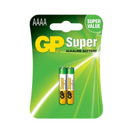 Bateria AAAA (LR61) alkaliczna 1,5V - Super Alkaline 25A-U2 GP (cena za 2 szt.)