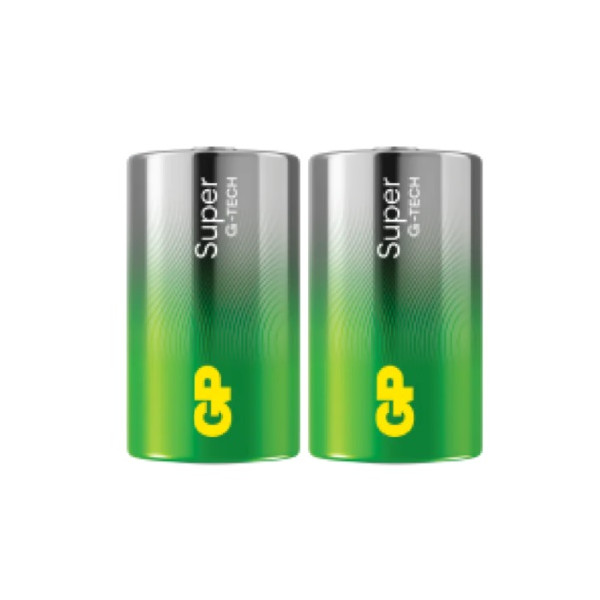 Bateria D (LR20) alkaliczna 1,5V - SuperAlkaline G-Tech 13A-U2 (cena za blist 2 szt.)