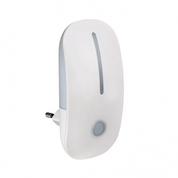 Lampka nocna LED 1W (w gniazdko) czujnik zmierzchu LE3-BI