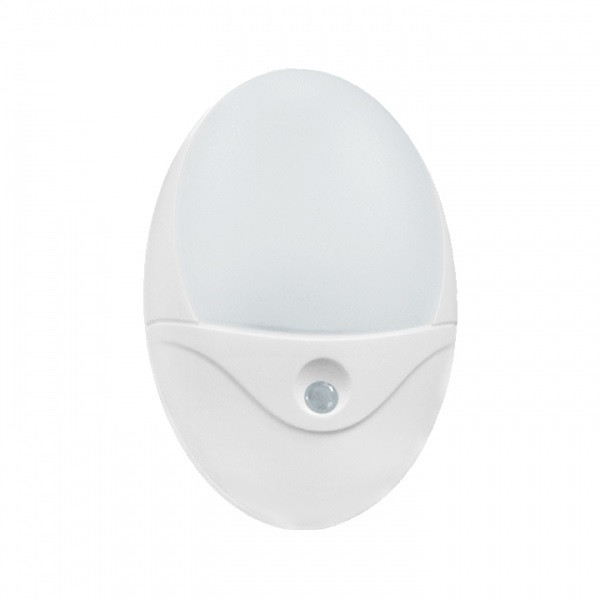 Lampka nocna LED 1W LE4-BI (w gniazdko) z czujnikiem zmierzchowym ZEXT