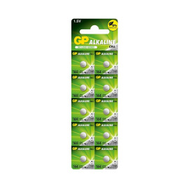 Bateria alkaliczna 1,5V zegarkowa - AG1, LR621, LR60 - 164-U10 GP (cena za 10 szt.)