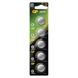 Bateria litowa 3,0V - CR2025-U5 GP (cena za 5 szt.)