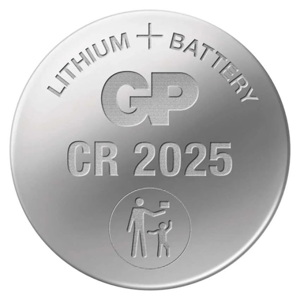 Bateria litowa 3,0V - CR2025-U5 GP (cena za 5 szt.)